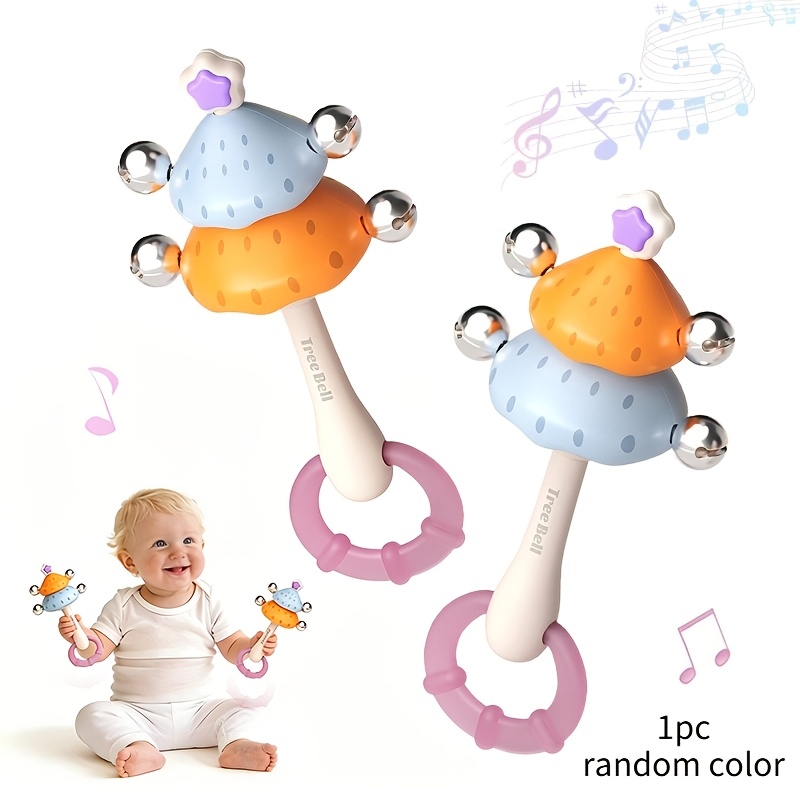 Infant Rattle - A Toy For Enhancing Motor Skills And , Educational Plaything.random Color