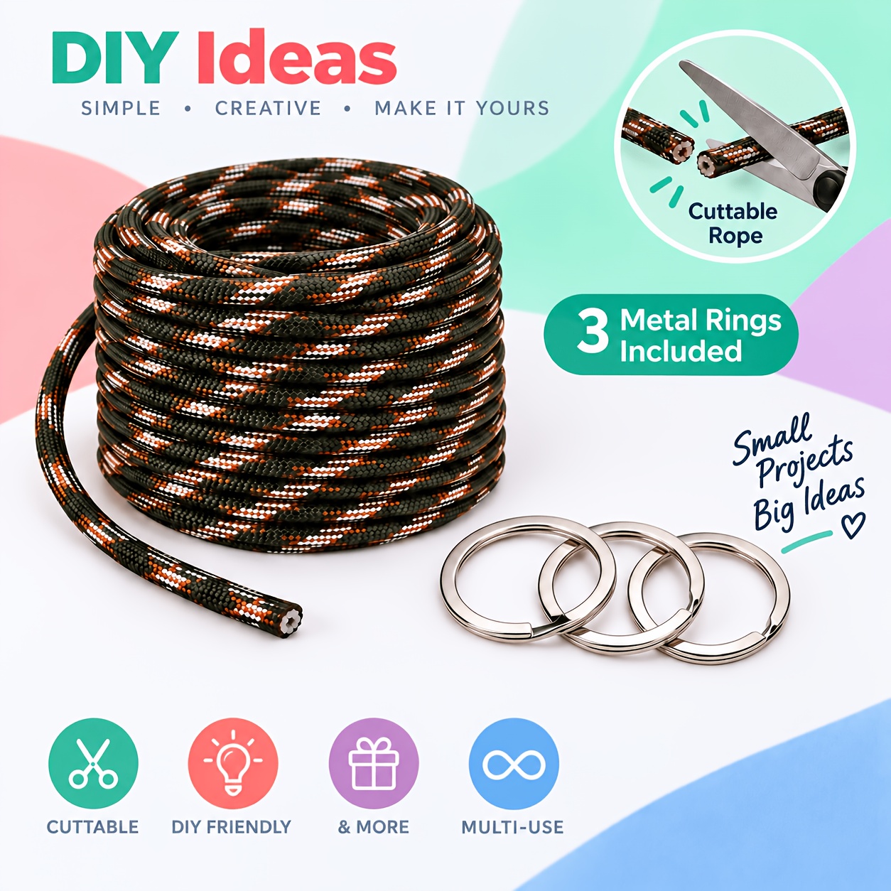 Slinging Rope Set with Military Green Sling Rope