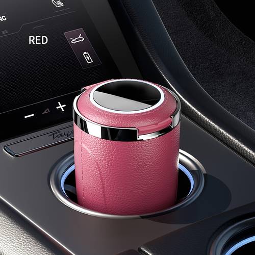 portable car ashtray with lid detachable durable plastic for ideal for vehicle interior vehicle accessory compact ashtray feature car ashtray