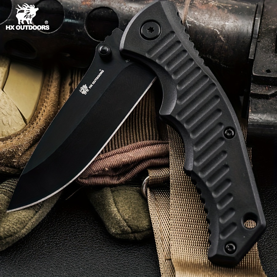 TEMU Hx Outdoors Knife - Steel, For Camping & , For Dad Or Husband