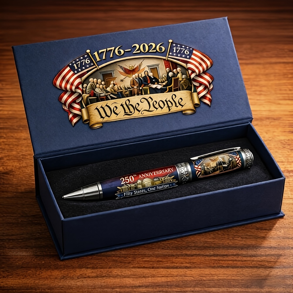 E-shop Die 250. Jubiläumsausgabe des American Pen – mit einer exquisiten Geschenkbox, geeignet für Sammlerfirmen-Geschenke zu historischen Gedenkfeiern