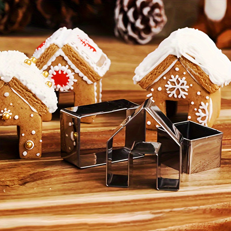 

3pcs Christmas Set - Steel Molds For Diy & Decorating