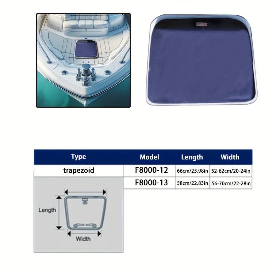 Sailboat Hatch Covers, Breathable Marine-Grade Canvas