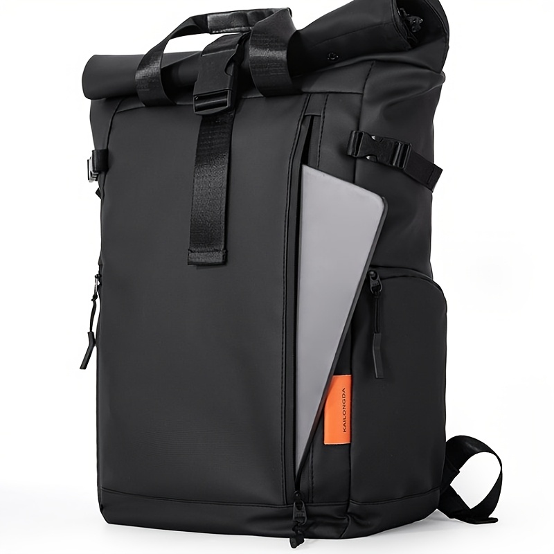 Business Backpack for Men - Large Capacity Laptop Bag with Adjustable Straps, Tablet Compartment & Mesh Bottom Pocket, Durable Oxford, Ideal for College, Work & Travel, College Laptop Bag | Professional Look | Durable Backpack