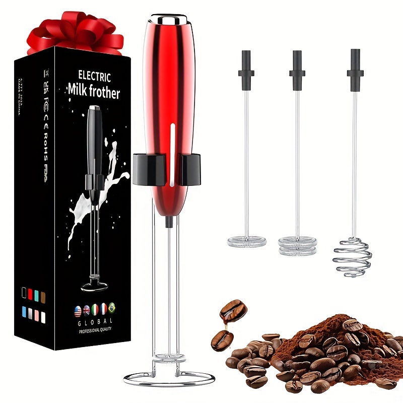 Portable Milk Frother Battery Powered Electric Foam Maker