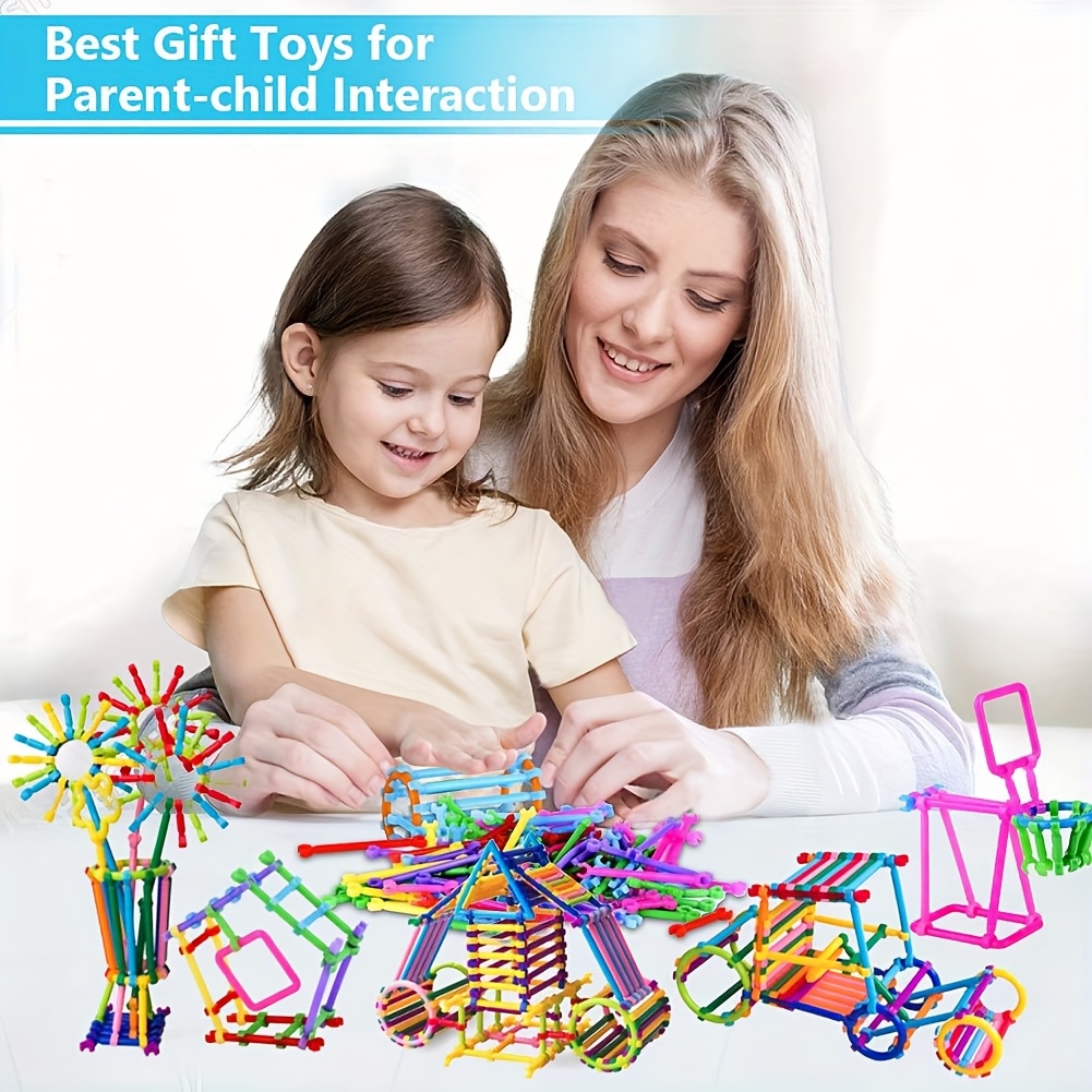100-Pcs Magic Wand Building Blocks, STEM Toy Set
