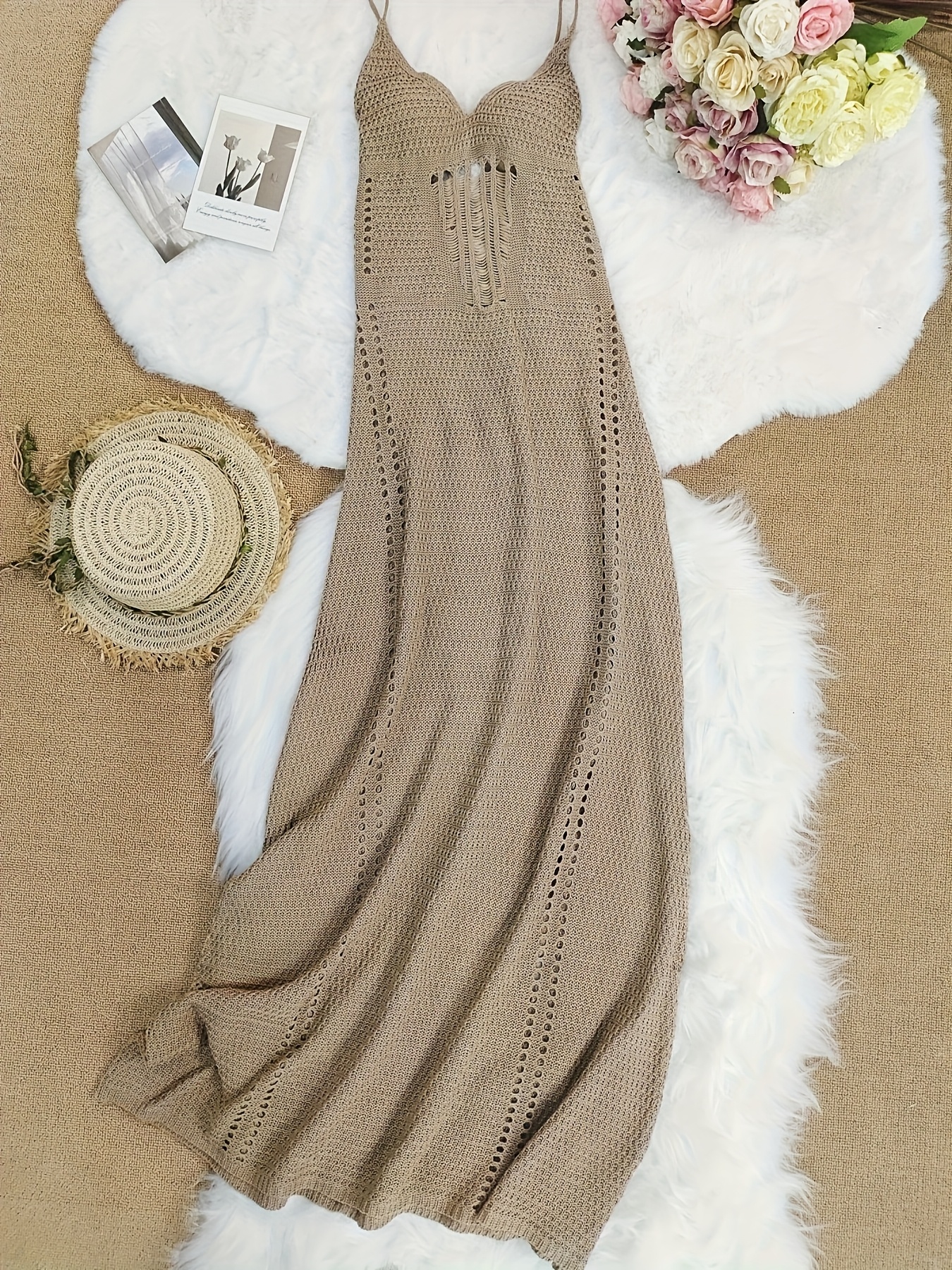 a stylish sleeveless dress women europe america featuring - Temu Greece