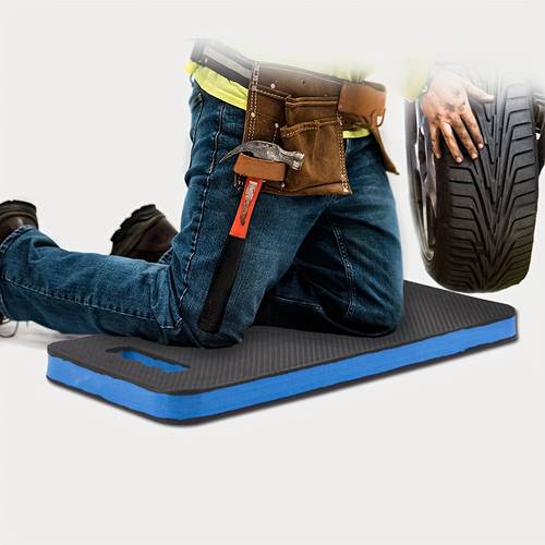 heavy duty thickened eva foam gardening kneeling mat with non slip carry handle portable outdoor suitable for lawn care repairs kneeling grass dirt concrete durable eva foam mat