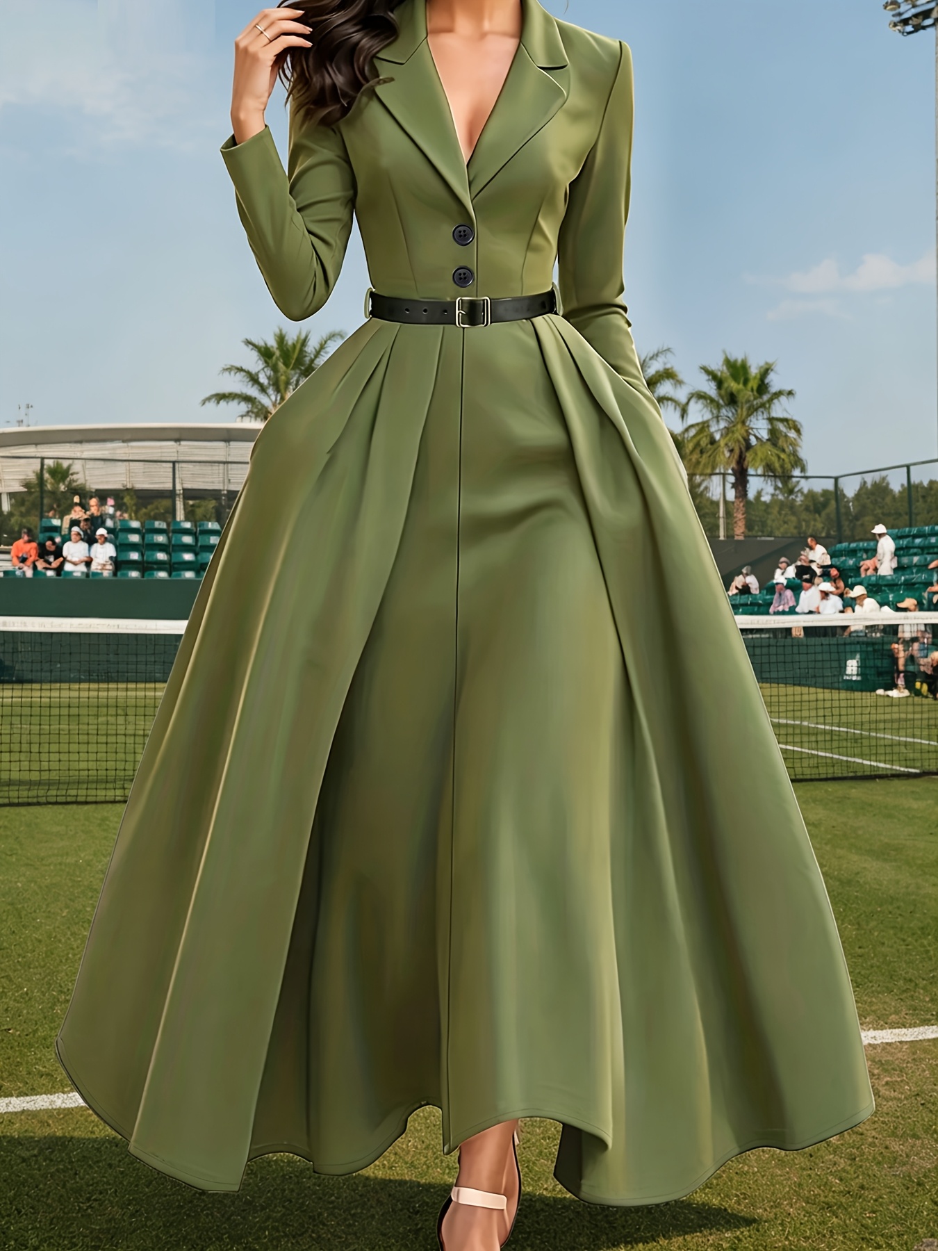 green dress temu dresses for women sold on Australia notboy