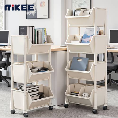 office utility cart 5 tier plastic rolling utility cart with wheels suitable for living room kitchen bedroom garage movable storage shelf multitier rack clean easter multilayer rack