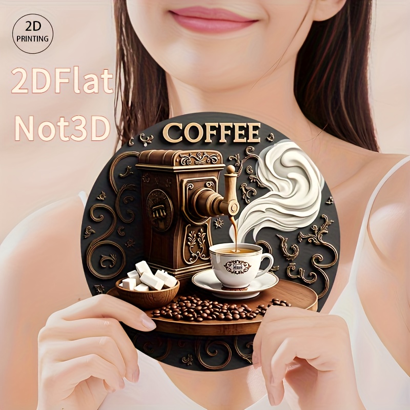 2d flat printing not 3d 1pc vintage coffee grinder wall art - Temu Oman
