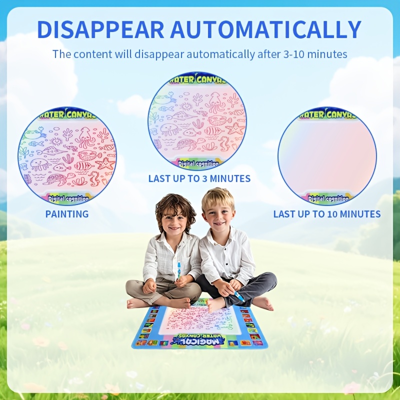 Rainbow Water Painting Mat for Kids