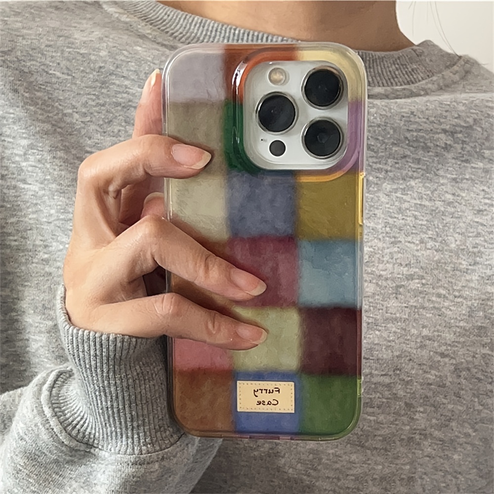 

Adorable Color- Transparent Phone Case For Iphone Models 16, 15, 14, 13, And 12 Pro Max, Featuring A Soft Silicone Back.