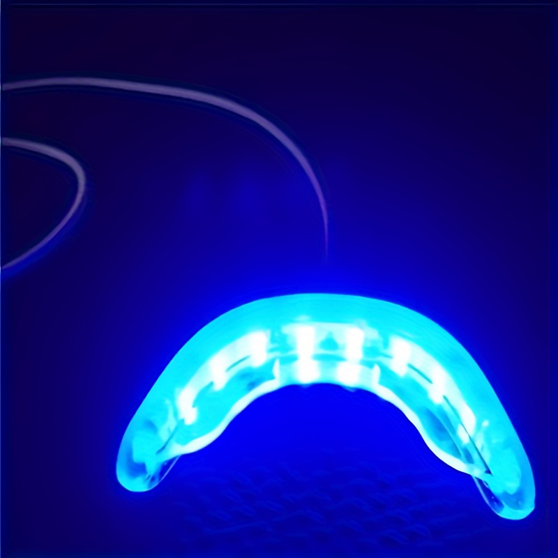 

Usb Powered Led Teeth Kit - Portable Cold Light Dental Device With Siamese Tray, Tool & Accessory Effect, Type-c Connection, Unscented, No Battery Required