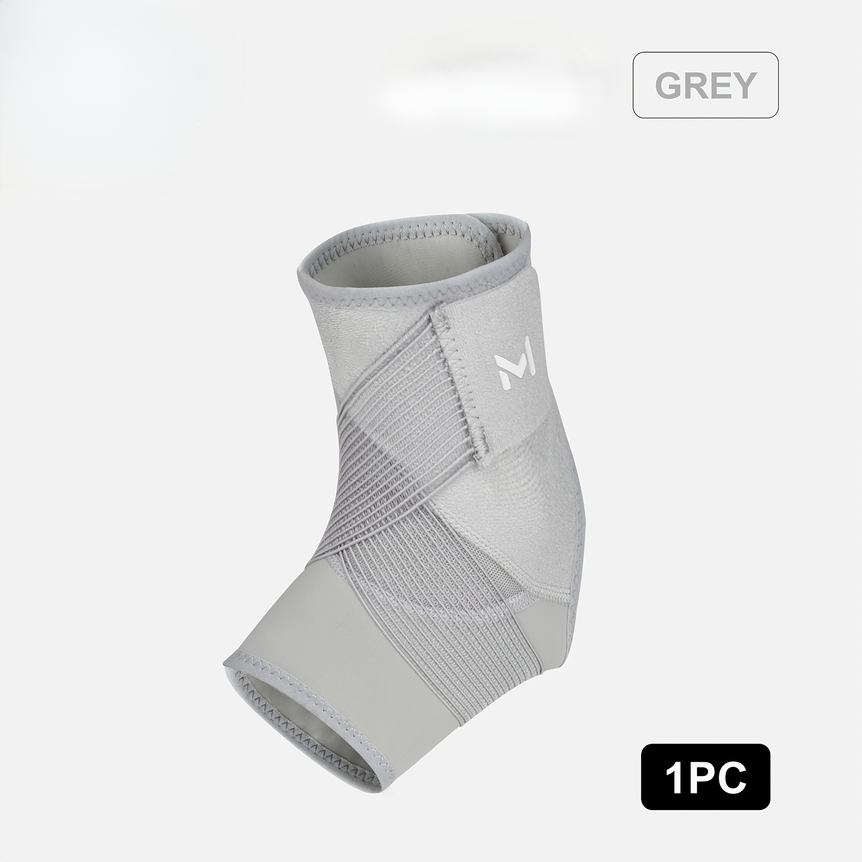 Image of High-quality Ankle Support Brace, Adjustable Compression Ankle , Suitable For And - Elastic And Breathable, Adjustable Ankle. Made From Spandex, Nylon, And, In Sizes