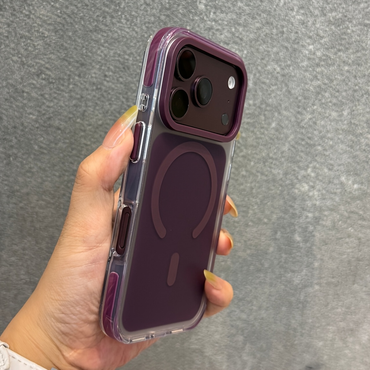 TEMU Phone Case - Premium Matte Magnetic Wireless Charging Phone Case Compatible With Iphone 18 Pro Max 17 Pro Max 17 Pro 17 16 Pro 15 Pro Max 15 Pro