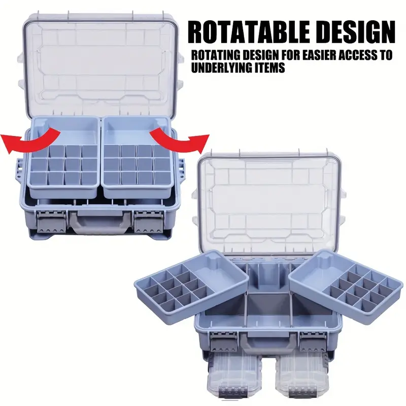 multifunctional lure fishing tackle box 360 degree - Temu Oman multifunctional lure fishing tackle box 360 degree - Temu Oman