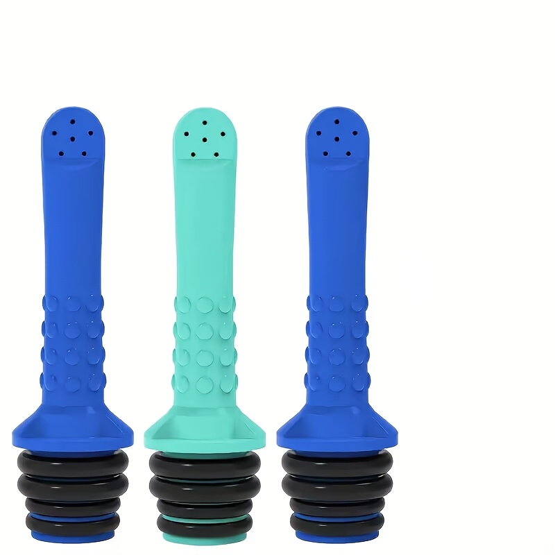 TEMU 3pcs Set: 2 Blue + 1 Green Mini Personal Hygiene Washer, Pocket Feminine Washer, Portable Bidet. Portable Design, Inserted Mouth Of A Beverage