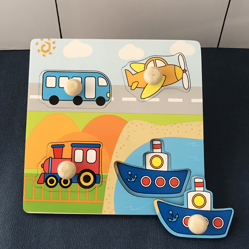 3pcs Wooden Grasping Board for Children