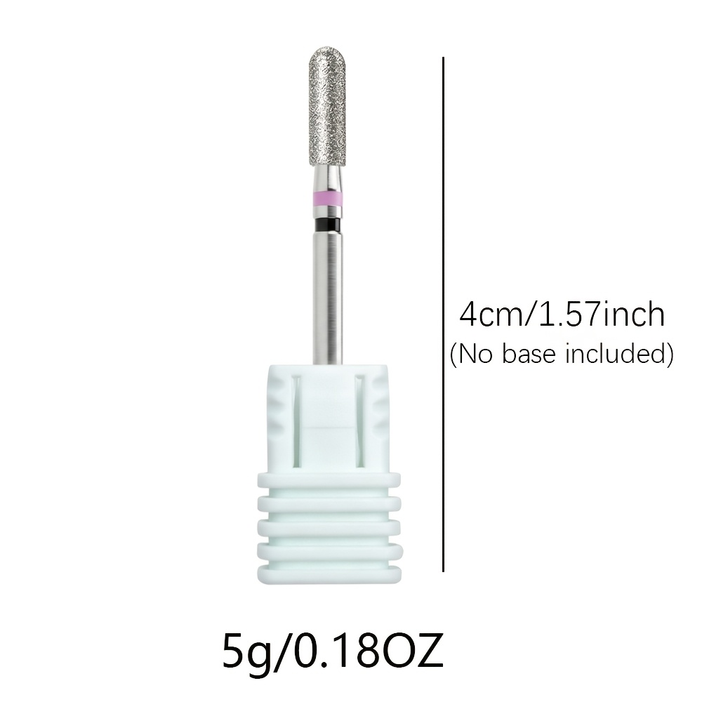 Gold-Plated Silver Diamond Nail Buffing Head