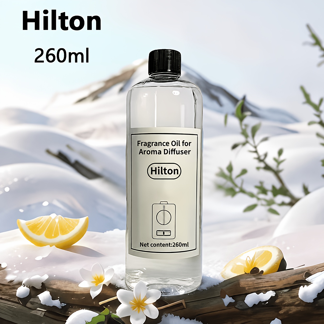 TEMU 2pcs Aromatherapy Fragrance Oil Refill Set (1 Bottle Of Fragrance Oil And 1pc Pointed Filler), Easy To Refill With Anti-spill Design, Suitable