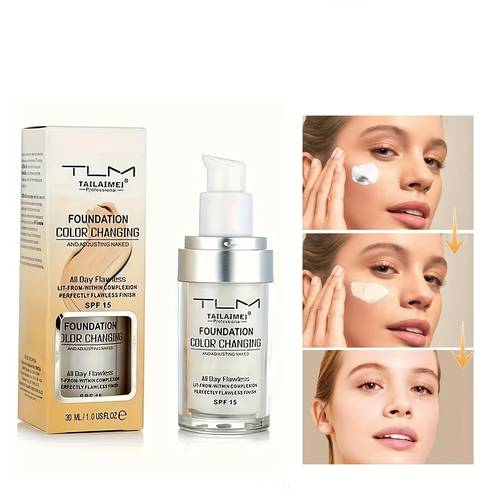 color changing liquid foundation moisturizing for tones buildable coverage long lasting waterproof buildable coverage