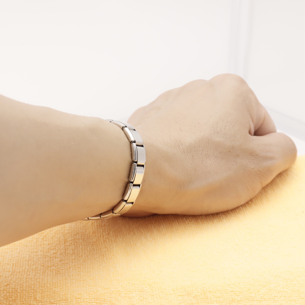 TEMU Mannen Armband Mode Charms Armbanden 304 RVS Armbanden Charms Armbanden voor Mannen en Vrouwen 304 RVS Charms Armbanden voor Mannen Mode Charms