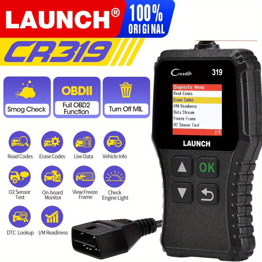 LAUNCH X431 PRO ELITE 8'inch Bidirectional Diagnostic Tool OBD2 Scanner  CANFD/DOIP Active Test 32 Reset Functions