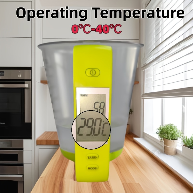 600ml Smart Measuring Cup Scale with Thermometer