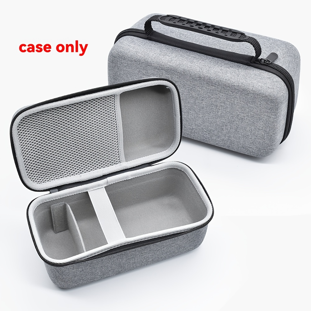 Projector Hard Case Shockproof Large Space Multifunction Hard EVA Carrying Case For HY300, HY300 Pro, HY320 With Velvet Interior