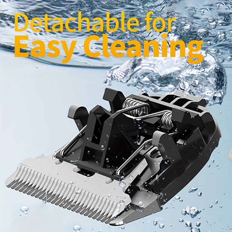 rechargeable grooming kit for trimming hair of different lengths 7