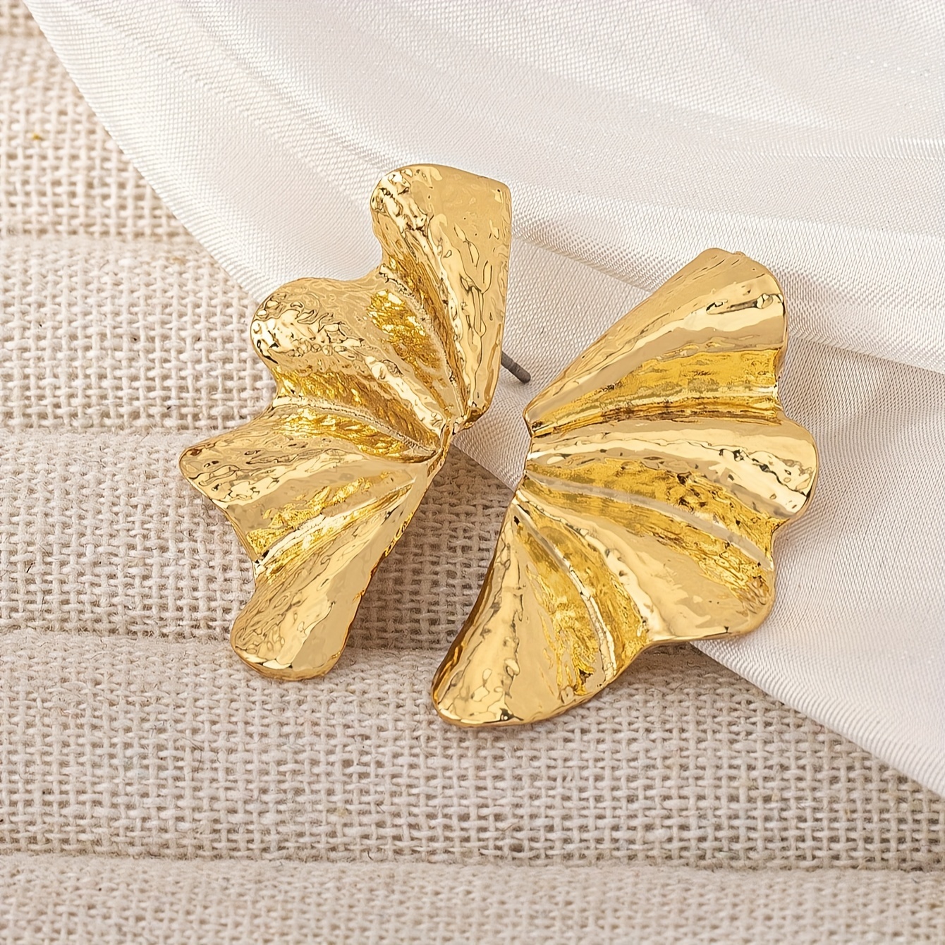 18K Plated Alloy Stud Earrings, Everyday & Party Wear