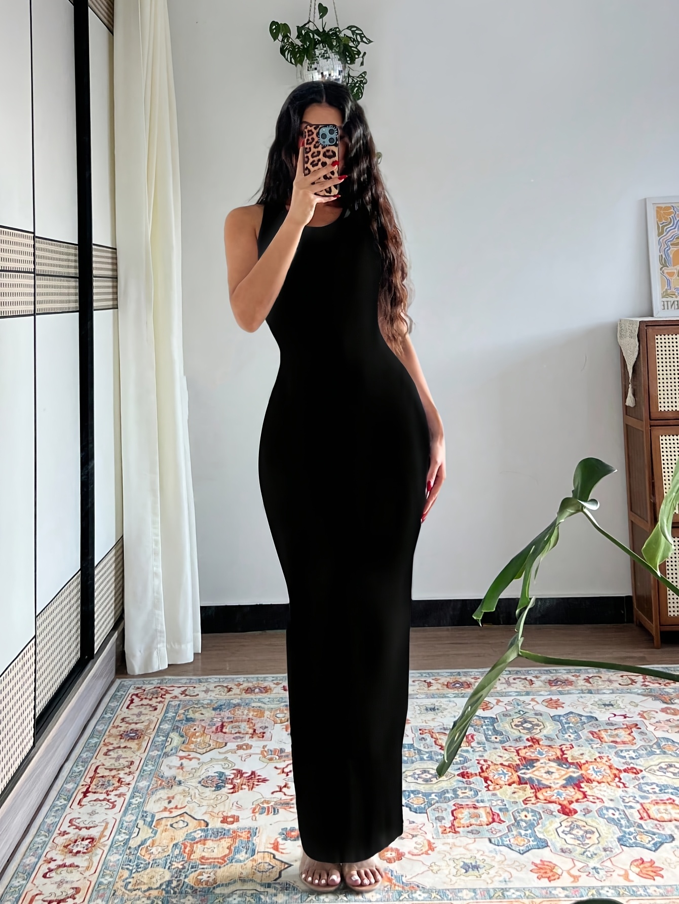 white christmas dresses Black Floral See Through Maxi Dress & Reviews - Black - Dresses