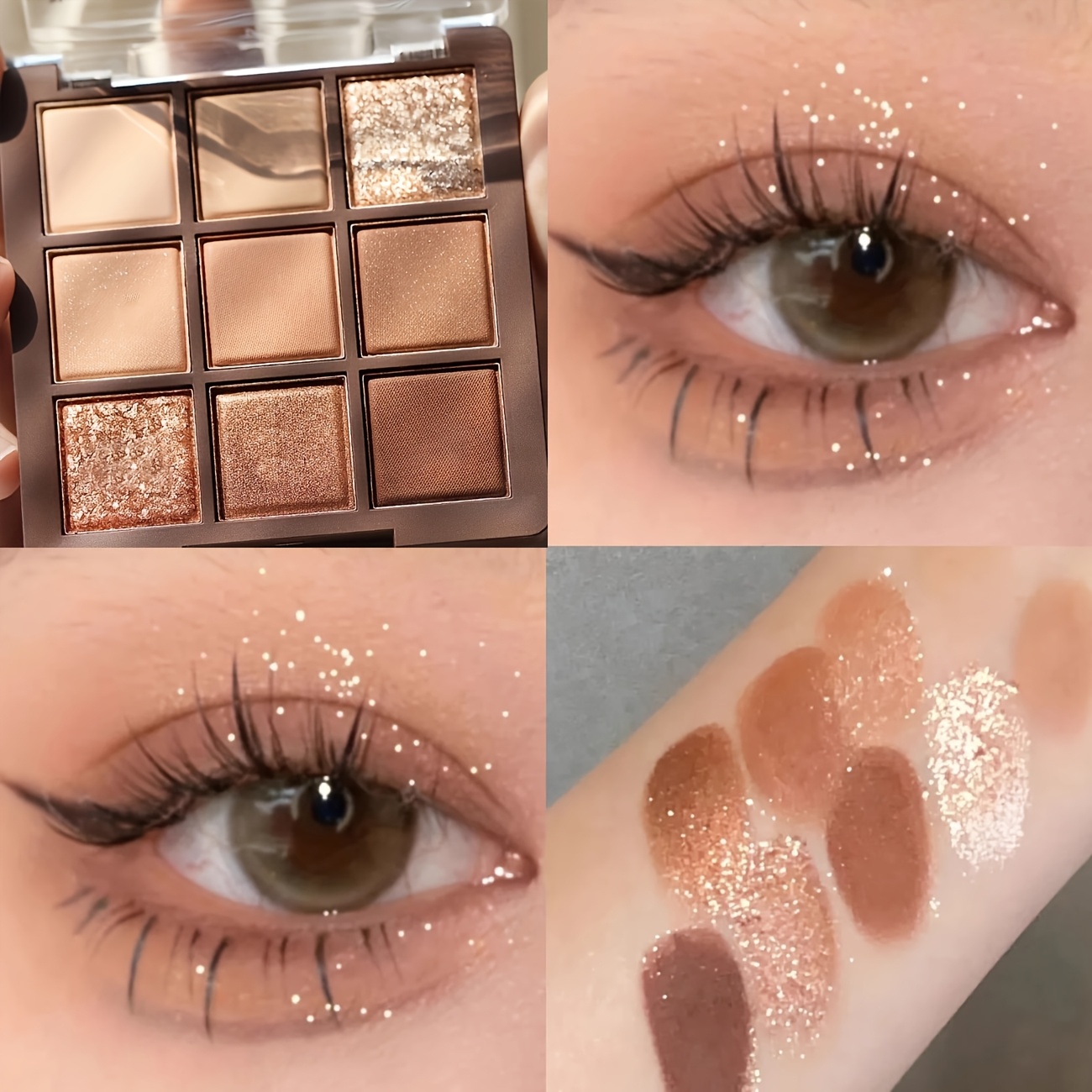 9 color eye shadow palette matte shiny multi color eye - Temu