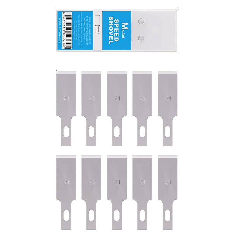 Image of Pack Of 10 Adhesive Removal For Solder Pads, Used For Phone Motherboard Cpu Chip Adhesive Scraping And Glass Back Cover Scraping
