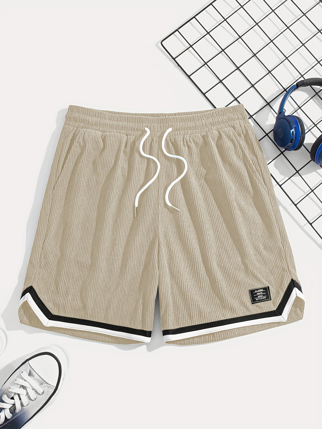 COMFORTABLE REASON “Fade Cord Shorts” COMFORTABLE REASON Fade Cord Shorts Criquet Shirts - Cruiser Cord