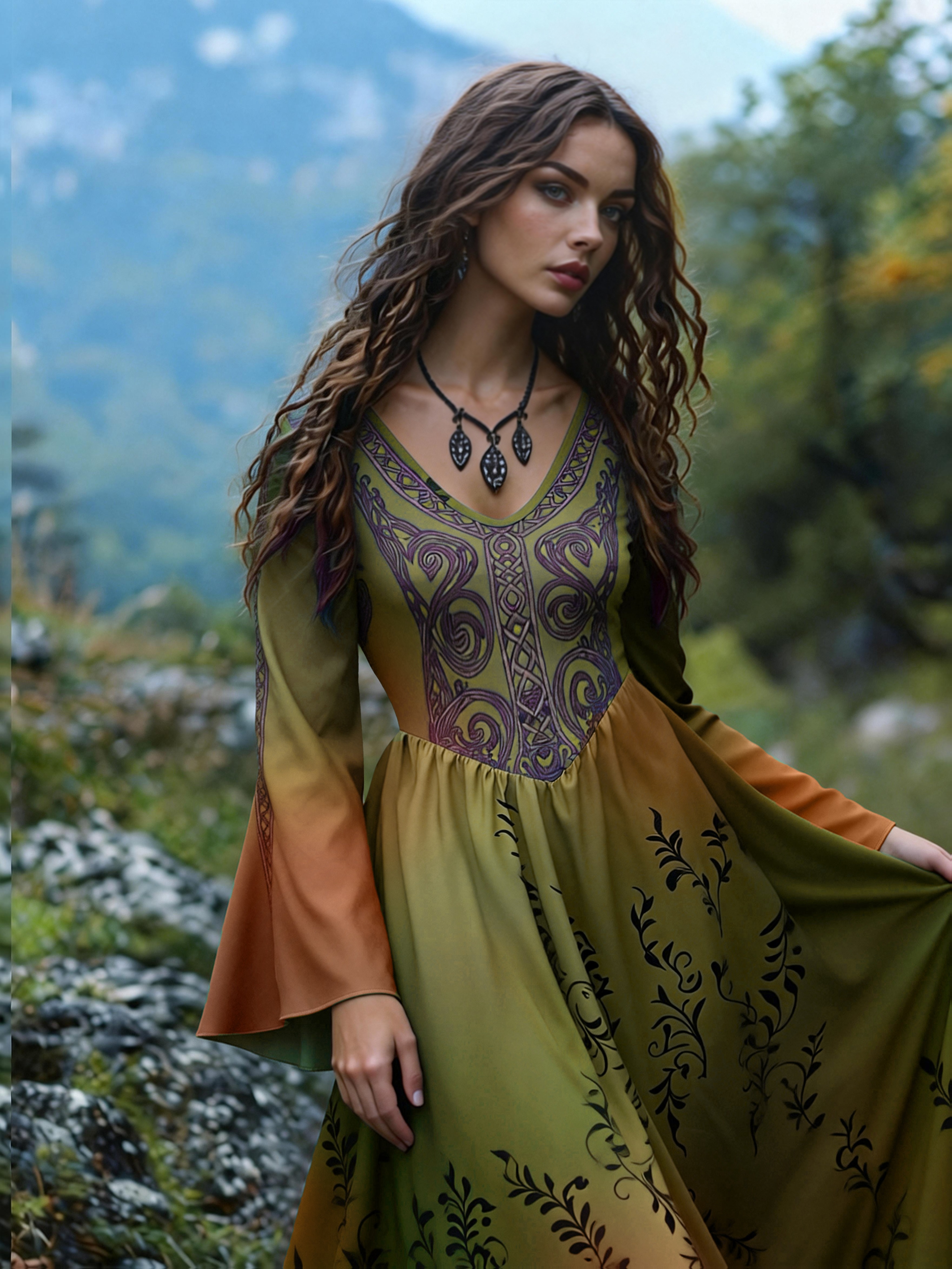 celtic design dress Celtic Wedding Gowns. Ethical Dresses Large