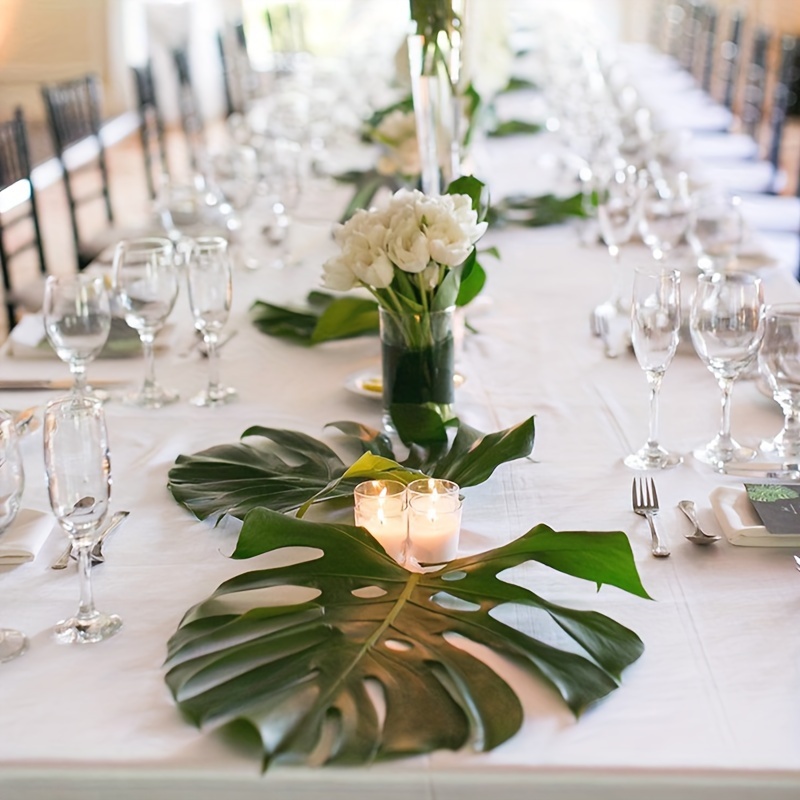 hawaiian wedding centerpieces