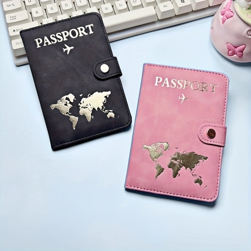 2pcs Set With Travel Passport Holder