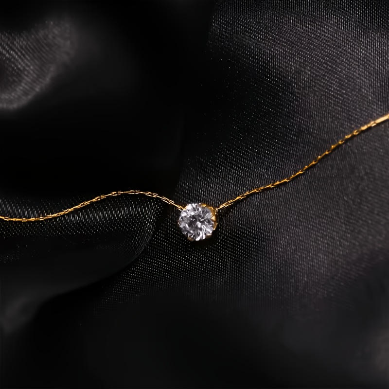 Women's Japanese Style Stainless Steel Pendant Necklace, Elegant Design