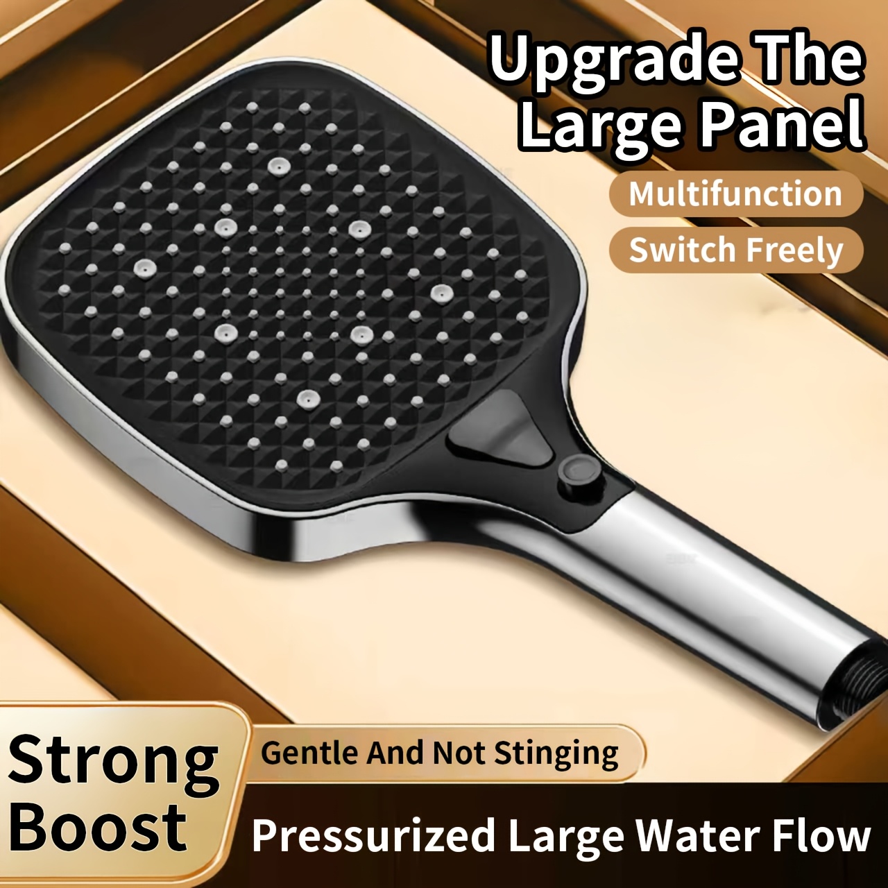 High-Pressure 4-Mode Handheld Shower Head Set