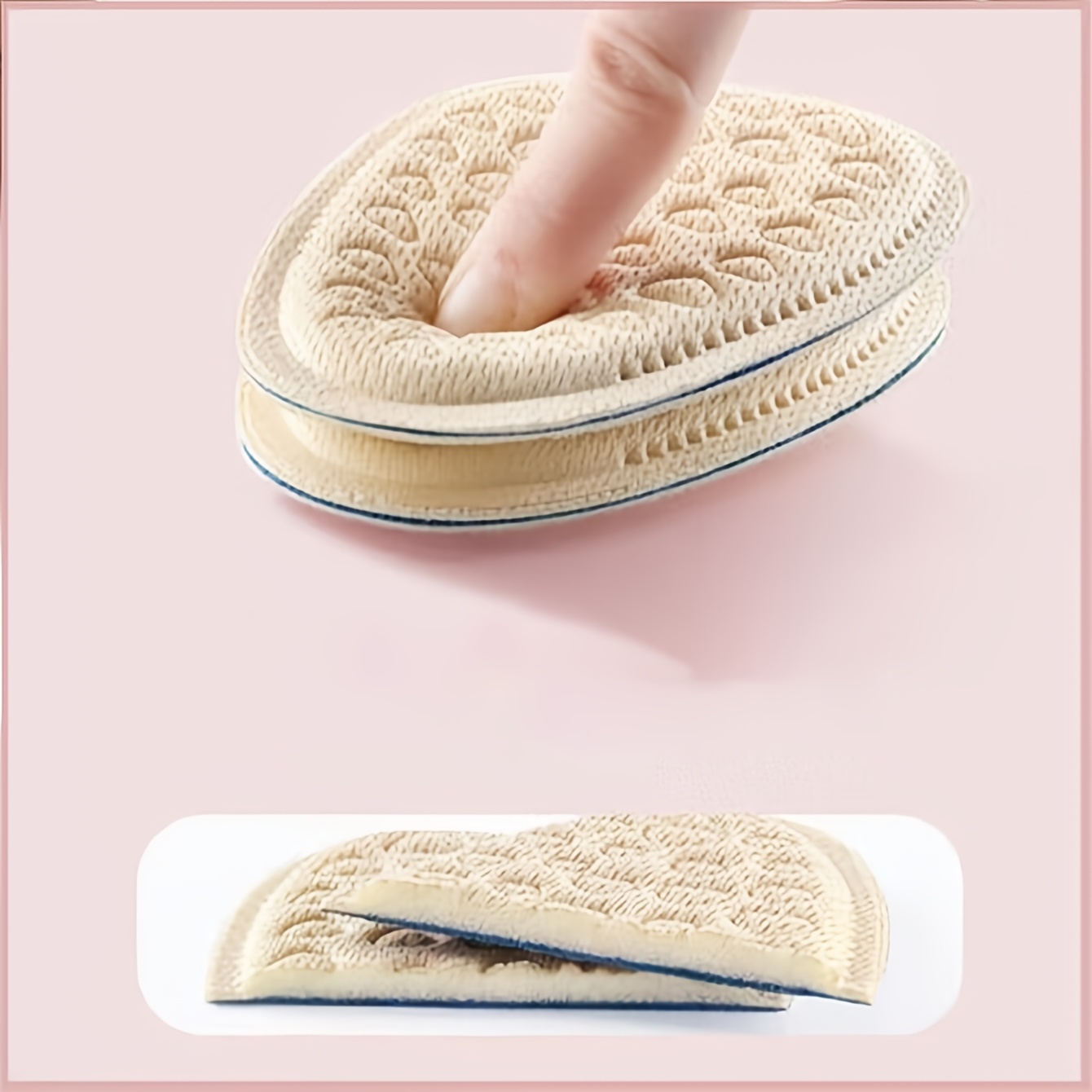 1 Pair of Comfortable Front Feet for Foot Care Forefoot Pad, Non-Slip Semi-Insole, Suitable for High Heels