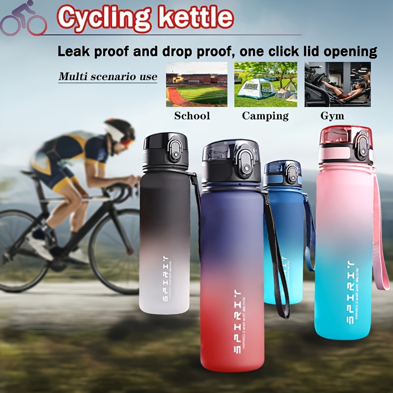 

26.4oz Gradient Sports Water Bottle - Bpa-free, Leakproof With Lockable Lid For Fitness, Cycling & Outdoor Activities - Ideal Gift For School, Birthdays & Holidays, Best For Christmas