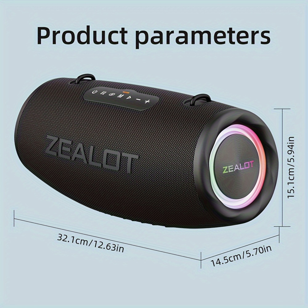 S87 Portable Wireless Speaker 4 Speakers Compatible - Temu