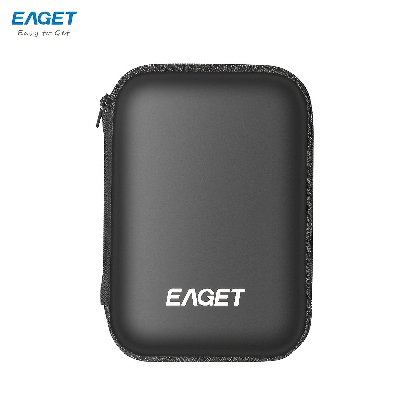 E-shop Eine tragbare, harte EVA-Hülle, entwickelt zum Tragen von 2,5" HDD/SSD, geeignet für Elektronik und Zubehör, mit den Maßen 5,5 Zoll x 4,1 Zoll x