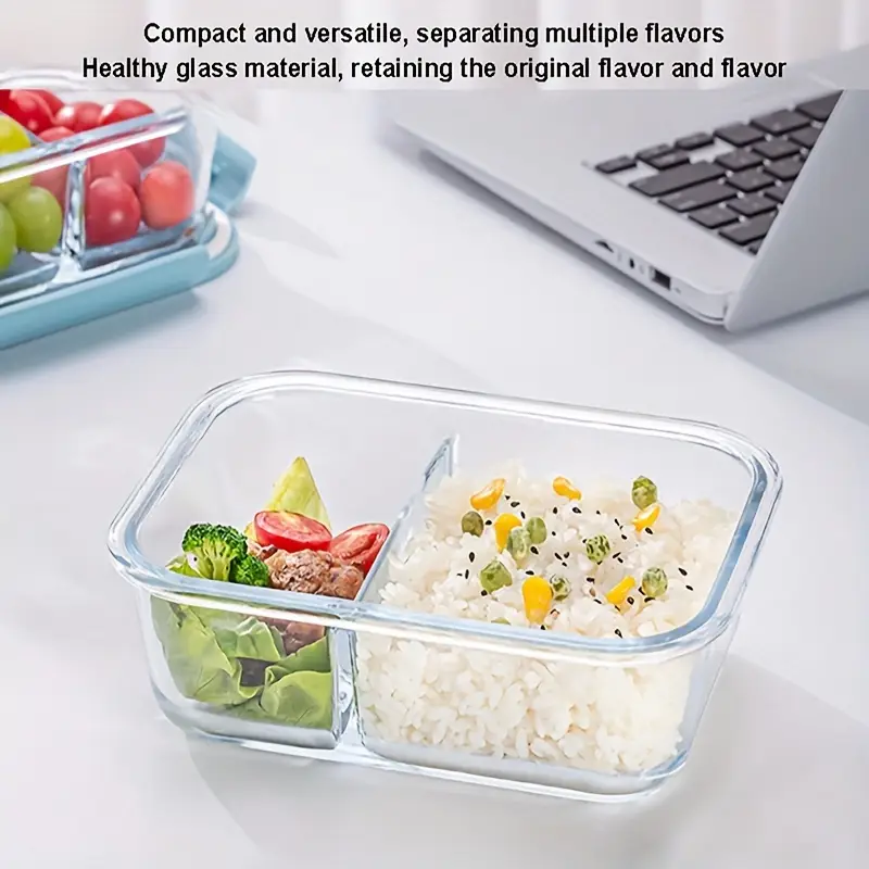 microwave freezer lunch box with silicone seal leakproof bento box for camping picnics Product details 4