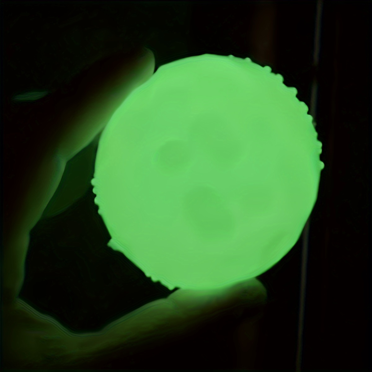 

1pc/3pcs Dog Luminous Throw Toy Ball, Bite Resistant, Sound , High Bounce, Luminous, Tpr Toy Ball