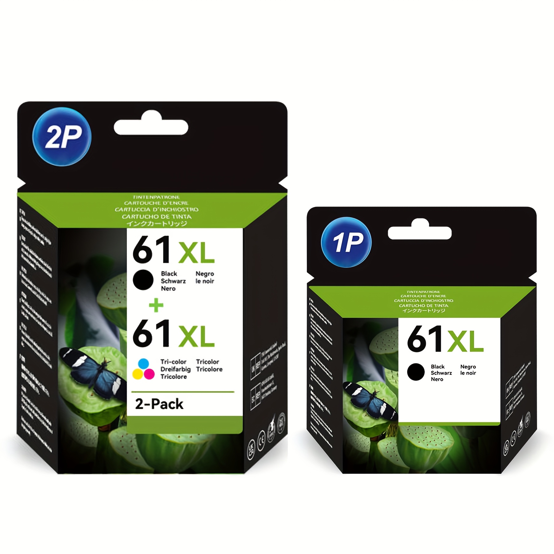 

- 61xl Ink , 3pcs - Compatible , & (2 , 1 )