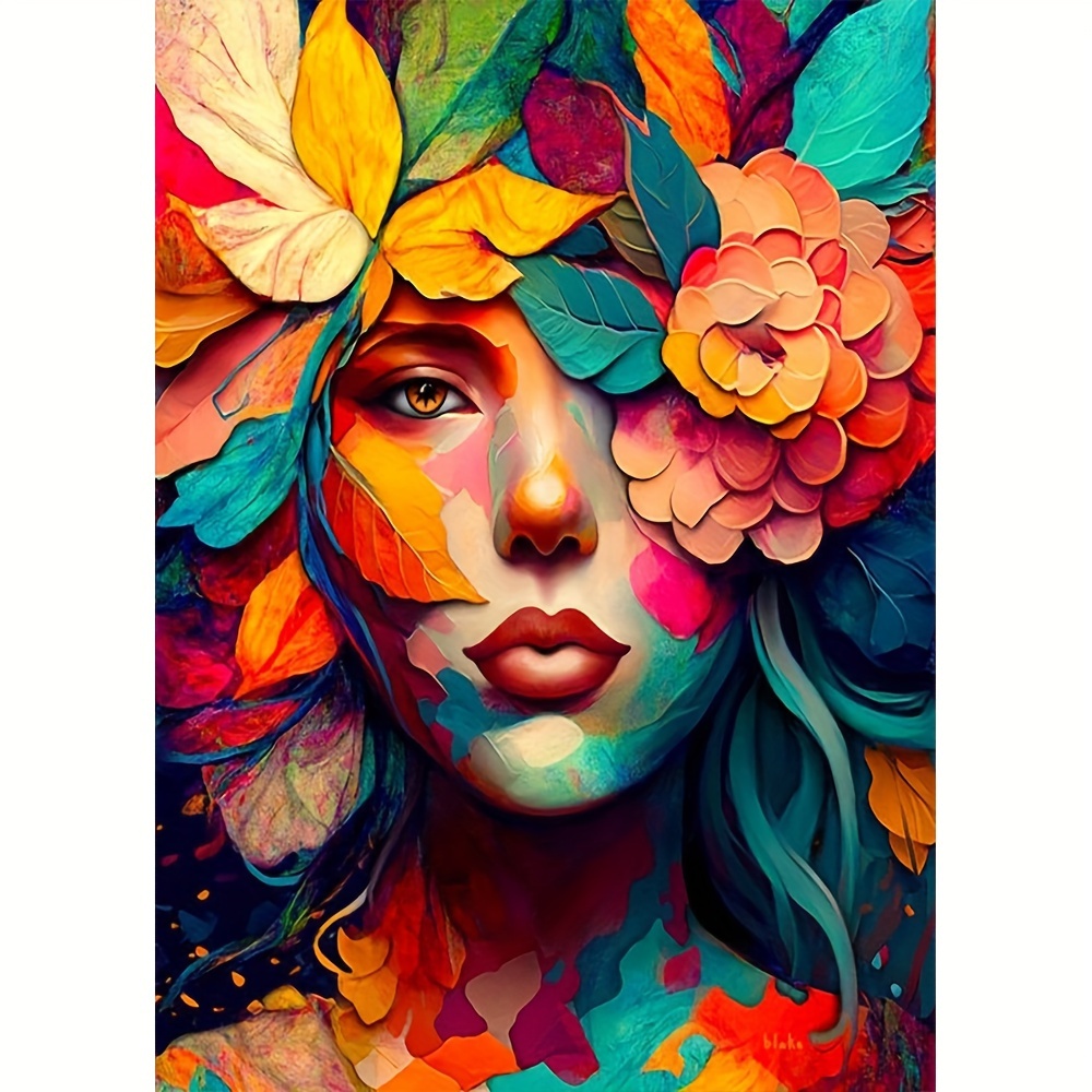 

1pc 30x40cm/11.8x15.7in Diy 5d Diamond Art Painting Without Frame, Beautiful Woman Full Rhinestone Painting, Diy Diamond Art Painting Kit, Handmade Home Room Office Wall Decor