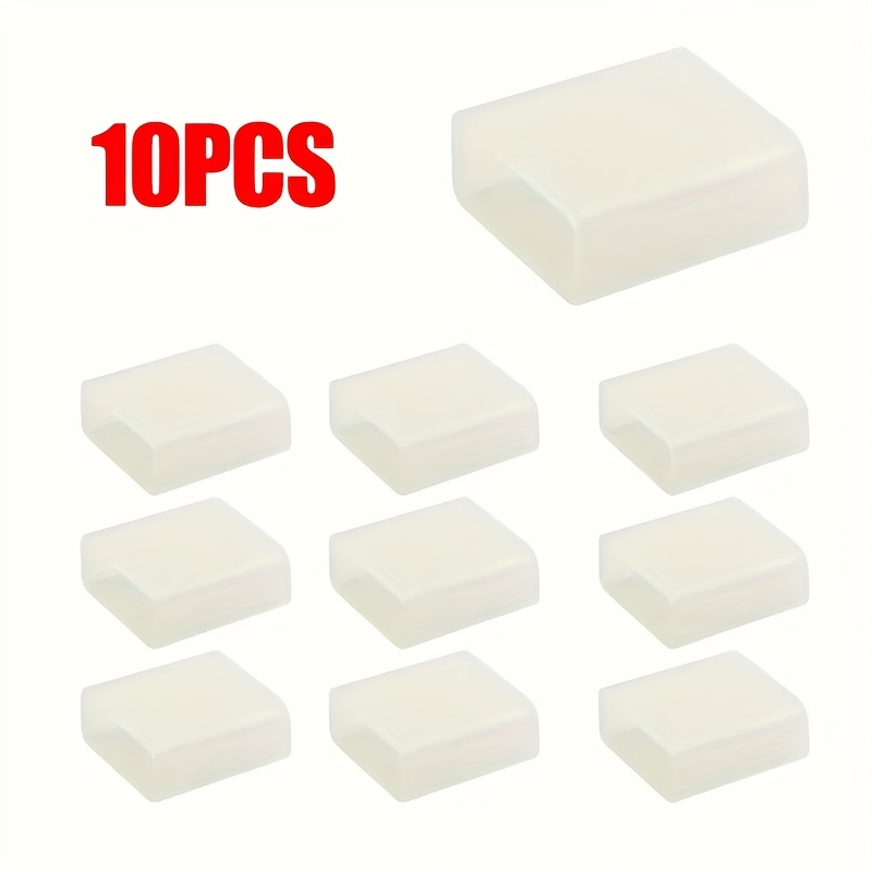 10pcs Usb Type-a Male Plug Protectors - Durable Pe Material, Dustproof And , Ideal For Usb Port Covers, Prevents Dust Contamination And Damage To Electronic Devices, Usb Accessory||durable Plug Cover